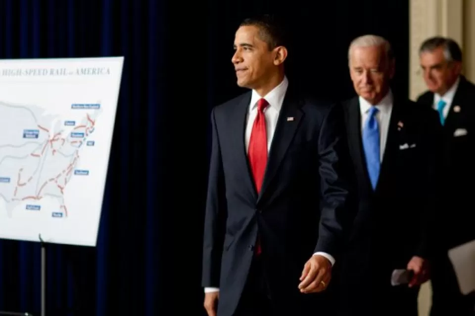 Obama Rail Announcement
